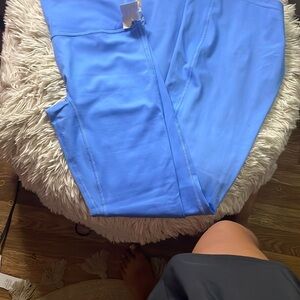 Vibrant Blue Workout Leggings